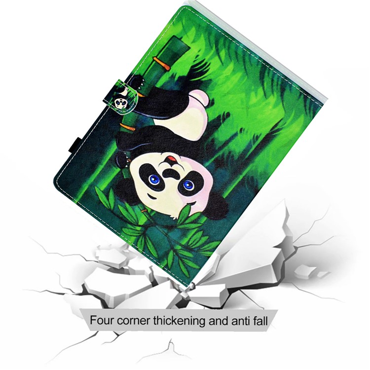 Musterdruck Universal-Magnet-Leder-Standplatz Für 10-Zoll-Tablet-PC - Panda-9