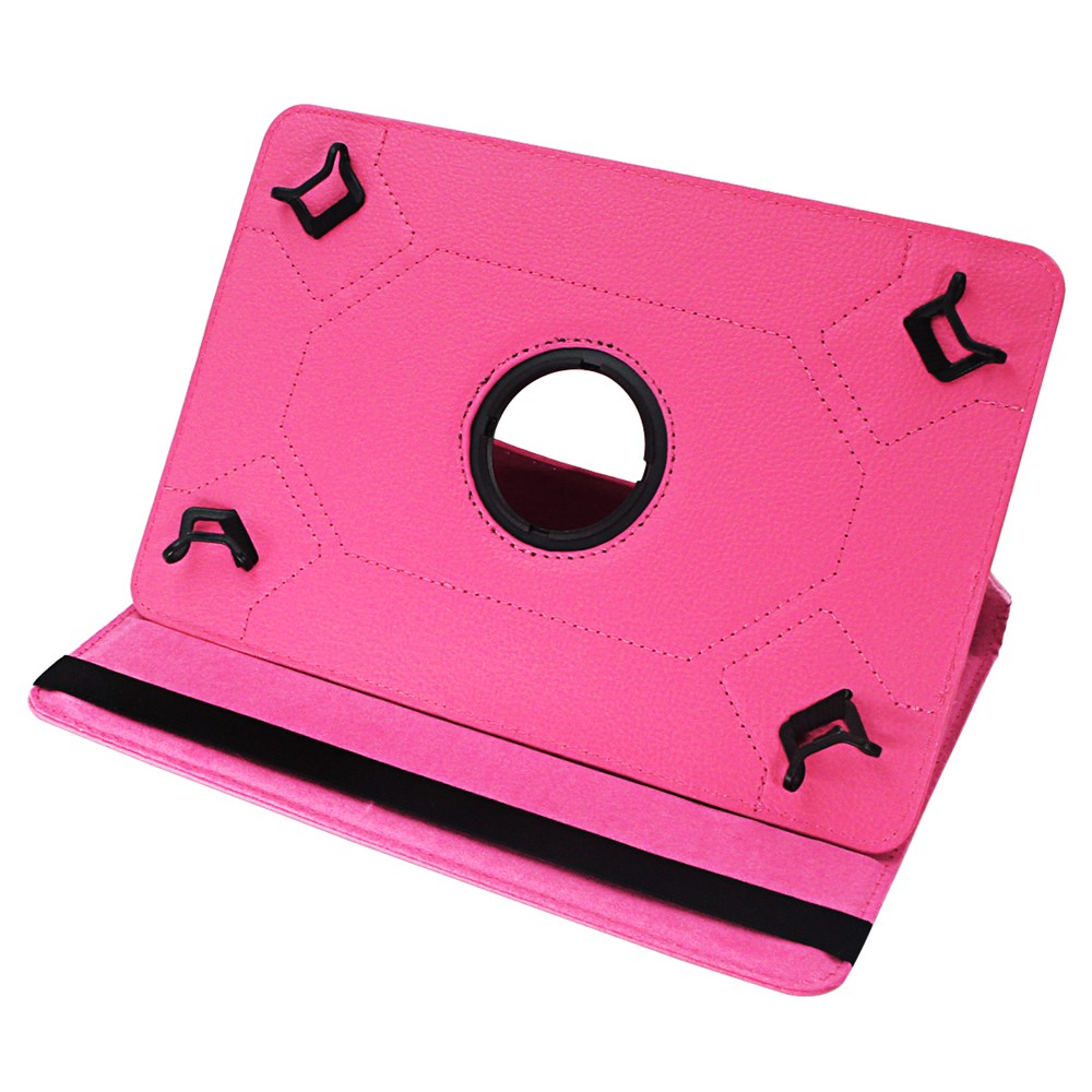 Shell ENKAY In Pelle Rotativa A 360 Gradi In Pelle PU Tablet Per Tablet Da 10 Pollici - Rosa-6