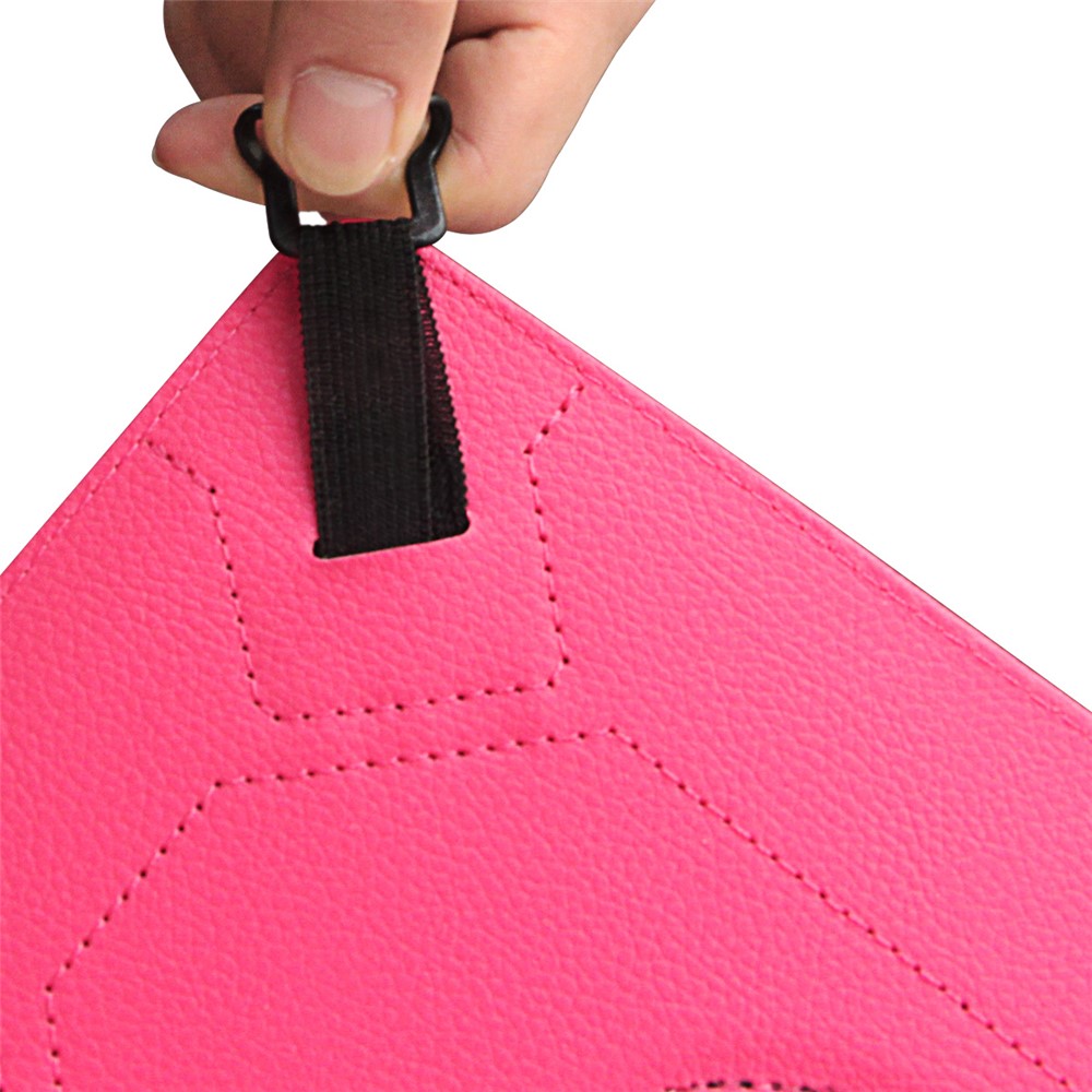 Shell ENKAY In Pelle Rotativa A 360 Gradi In Pelle PU Tablet Per Tablet Da 10 Pollici - Rosa-7