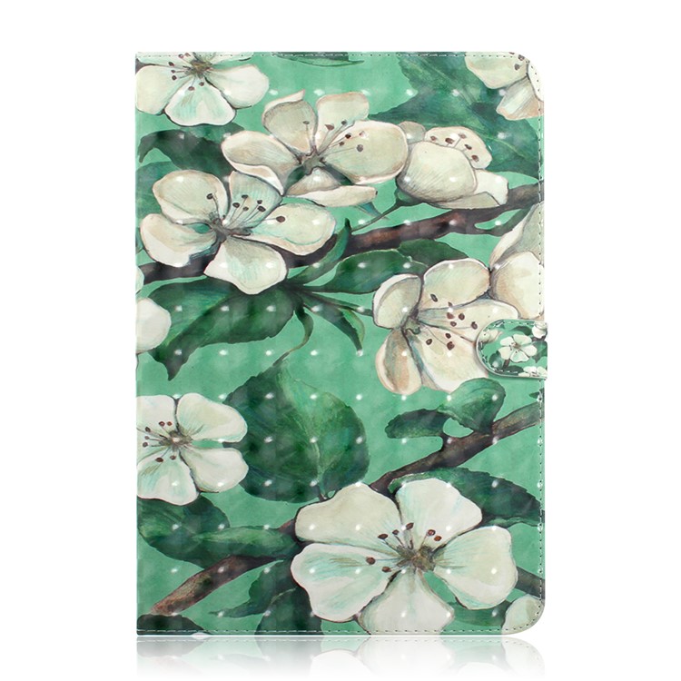 

Light Spot Decor Patterned Universal PU Leather Card Holder Case for 7-inch Tablet PC - Pretty Flowers, Galaxy Tab J