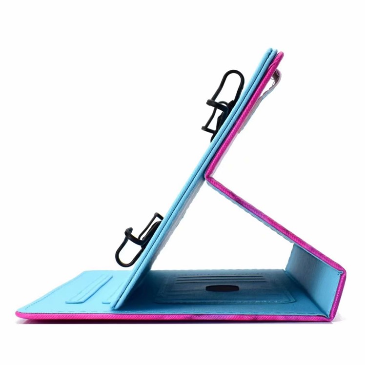 Печать На Принтере Универсальный Кожаный Чехол Для Samsung Galaxy Tab A 8.0 (2018) И Т. Д. - Бабочка И Цветок-7