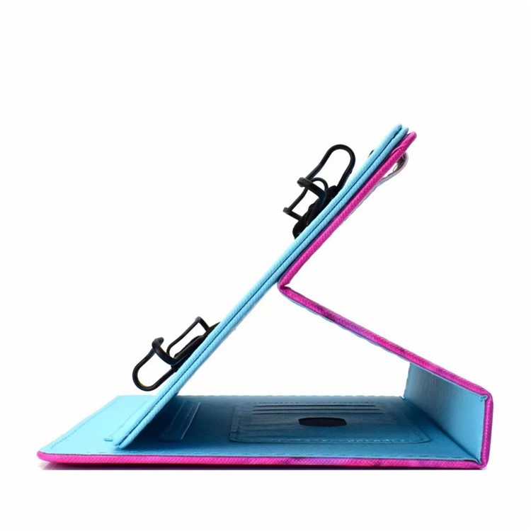 Печать На Принтере Универсальный Кожаный Чехол Для Samsung Galaxy Tab A 8.0 (2018) И Т. Д. - Бабочка И Цветок-8