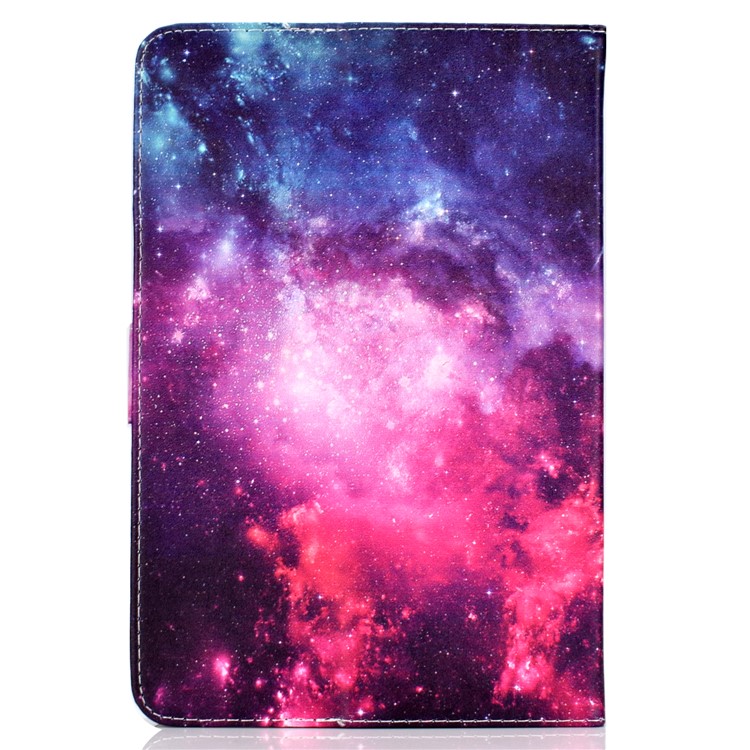 7-inch Universal Patterned Leather Stand Folio Casing for Huawei MediaPad T3 / Galaxy Tab 3 Lite - Galaxy-3