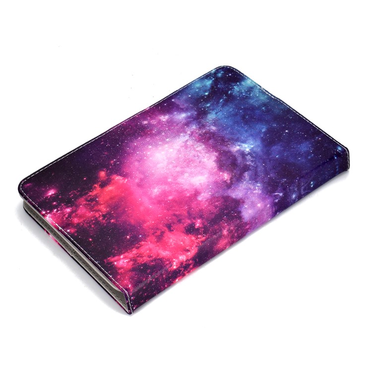 7-inch Universal Patterned Leather Stand Folio Casing for Huawei MediaPad T3 / Galaxy Tab 3 Lite - Galaxy-6