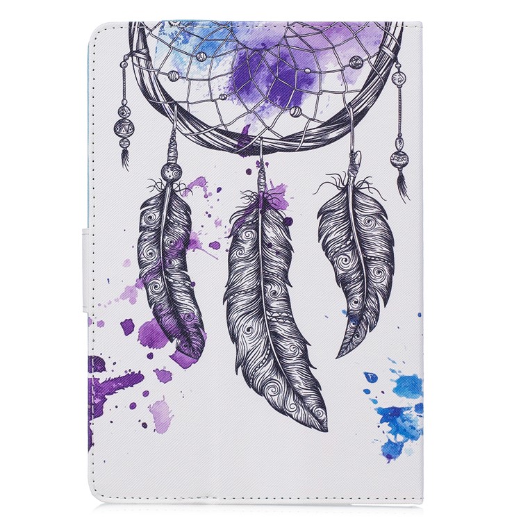10-inch Universal Patterned Leather Wallet Case for iPad 9.7-inch/Galaxy Tab S2 9.7 Etc - Dream Catcher-3