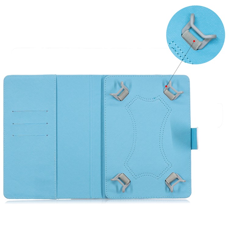 10 Polegadas Universal Carteira De Couro Estampada Para Ipad 9,7 Polegadas / Galaxy Tab S2 9,7 Etc - Borboletas Voadoras-9