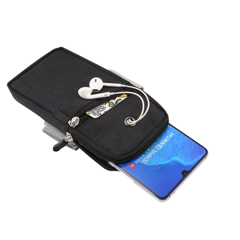 Universal-Smartphones Für Das Radfahren Von Fitness-Armbändern, Größe: 18 X 9,5 Cm - Schwarz-2