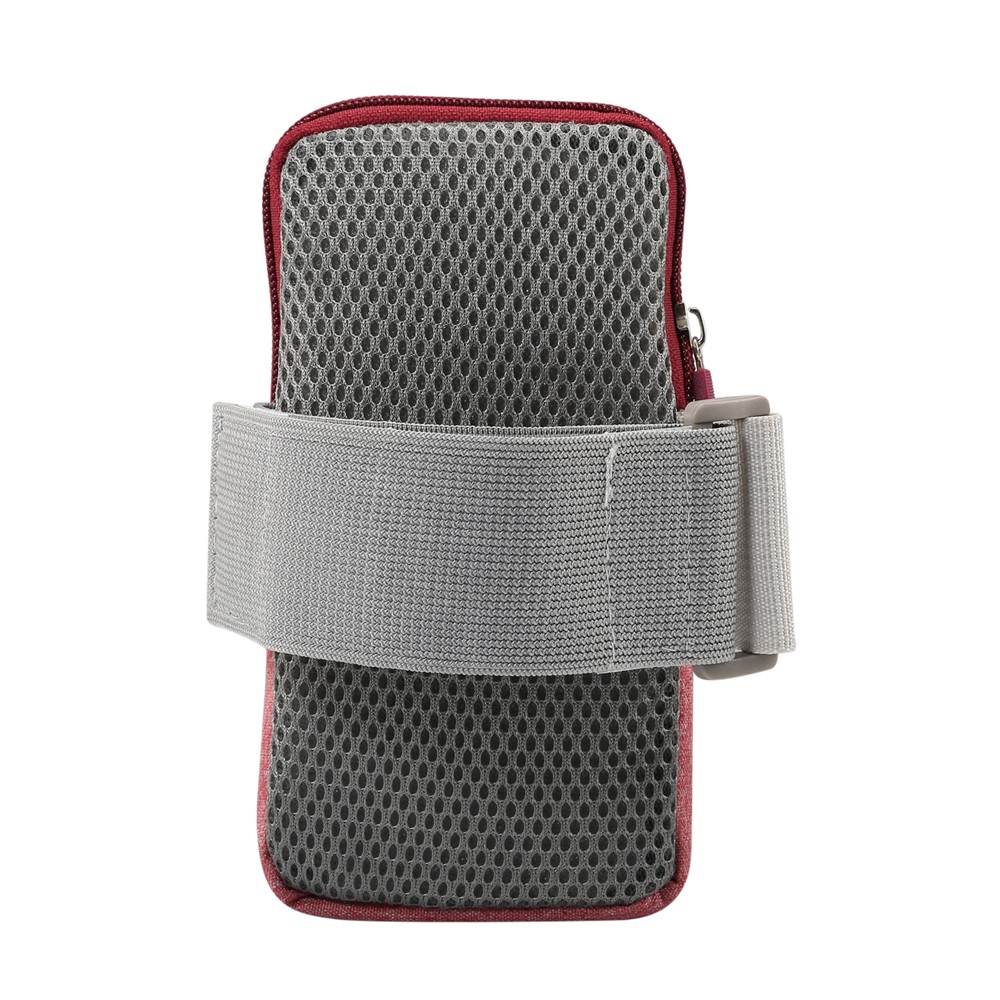 Universal Smartphones Cycling Running Fitness Armband Casing, Size: 18 x 9.5cm - Red-2