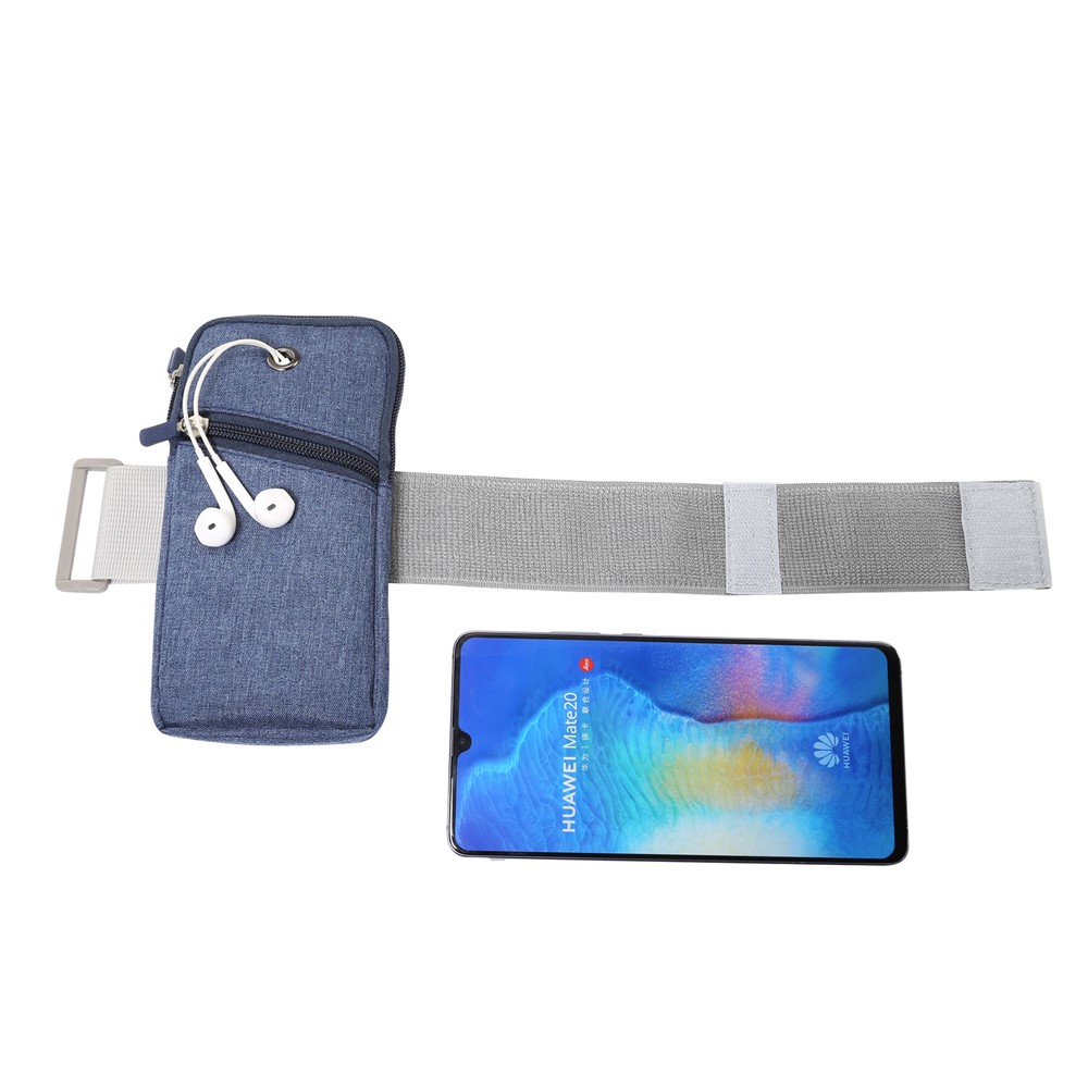 Universal-Smartphones, Die Laufsport-Fitness-Armbinde, Größe: 18 X 9,5 Cm - Blau-7