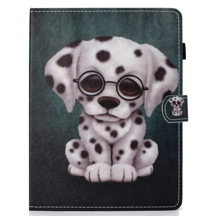 10 Zoll Gemustert Universal Pu-leder Kartenhalter Tablet Case Abdeckung Für Ipad 9.7 (2018) / Lenovo Tab 4 10 Plus - Hund-2