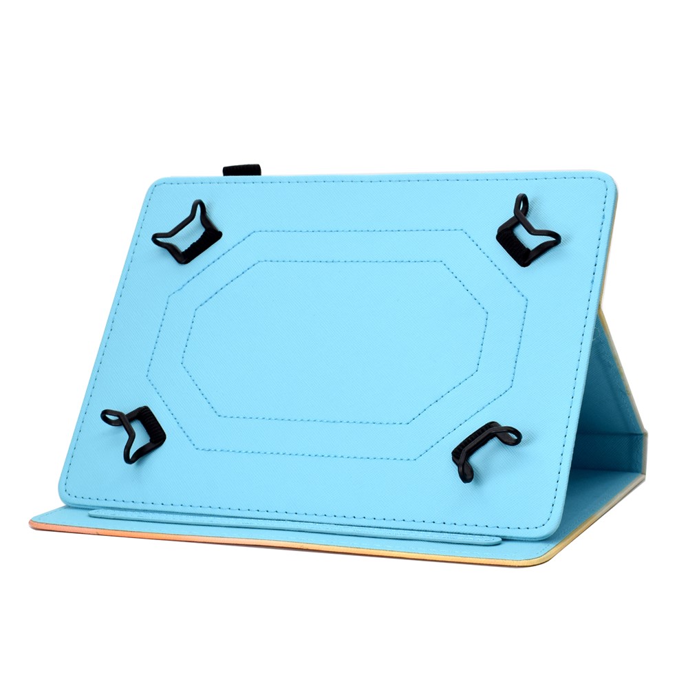 Etui Universel À Cartes En Cuir PU Pour IPad 10.7 (2018) / Samsung Tab S3 9.7 Etc - panda sur l'arbre-5