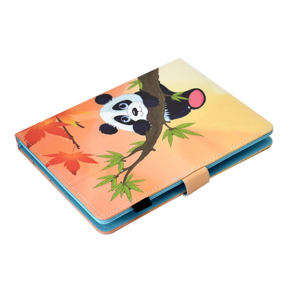 Estuche de Tarjetas de Cuero PU de Tableta PU de 10 Pulgadas de 10 Pulgadas Para Ipad 9.7 (2018) / Samsung Tab S3 9.7, Etc. - Panda en el Árbol