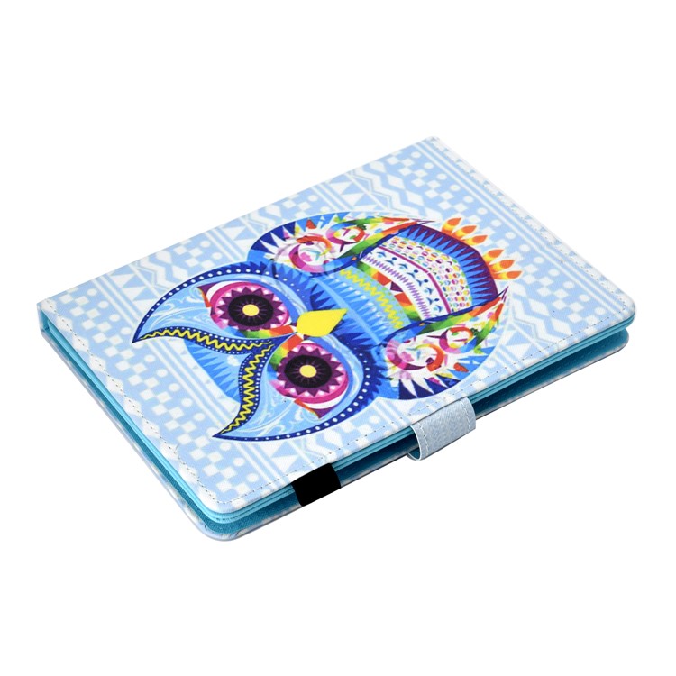 Universal 7-inch Patterned Tablet PU Leather Card Holder Case for Galaxy Tab A 7.0 / Lenovo Tab3 7 Plus etc - Stylish Owl-5