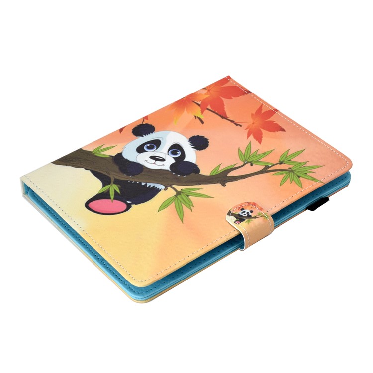 Universal 7-inch Patterned Tablet PU Leather Card Holder Case for Galaxy Tab A 7.0 / Lenovo Tab3 7 Plus etc - Panda on the Tree-4