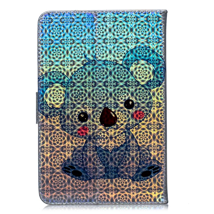 Universal 10-inch Patterned Tablet PU Leather Card Holder Case for iPad 9.7 (2018) / Lenovo Tab 4 10 Plus - Koala-3