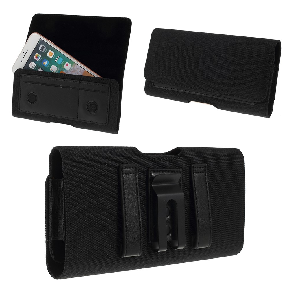 5.5-inches Waist Leather Phone Case-1