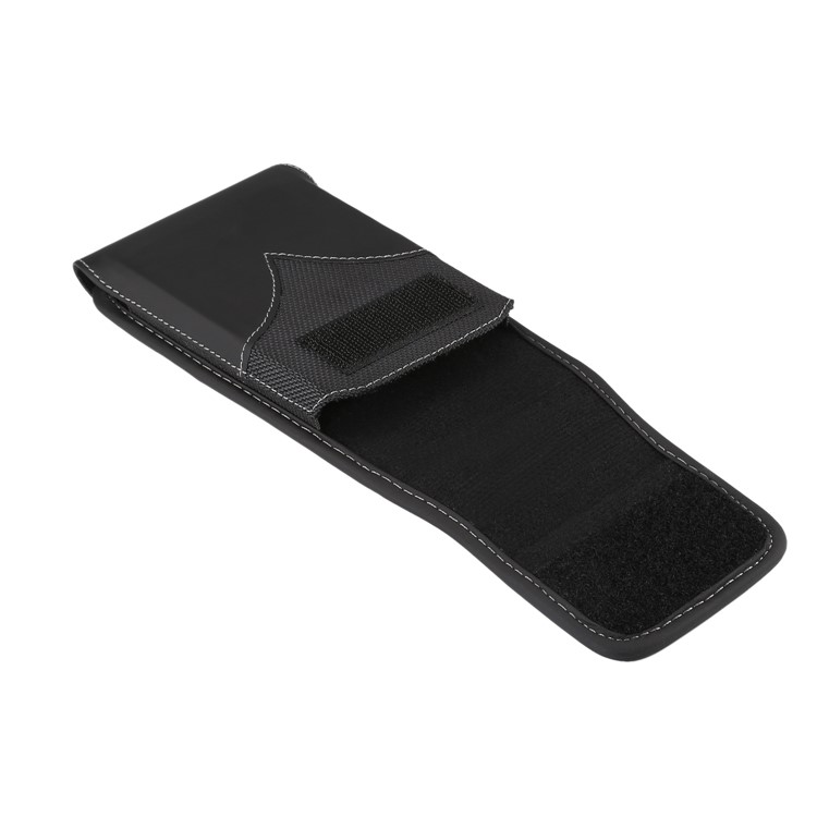 Universal 5.5-6.3 Pulgadas Bolso De La Cintura Del Bolso Del Paño De Oxford Resistente Al Desgaste Con Clip De Cinturón Giratorio Para Samsung Galaxy S10 Plus Etc - Negro-9