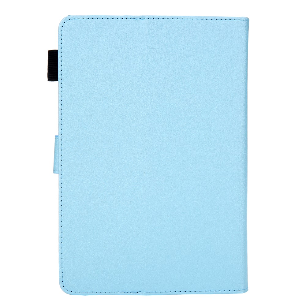 Custodia Per Tablet In Pelle Con Stoccaggio Di Carte Per Tablet Da 10 Pollici - Bambina Blu