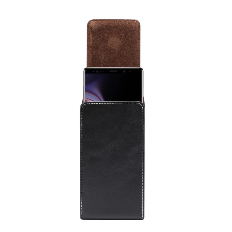 Caixa De Couro Desgaste-resistente Universal Do Malote Do Telefone Do Grampo Da Correia De Couro De 6,3 Polegadas Para O Huawei De Samsung Do Iphone Etc.-8