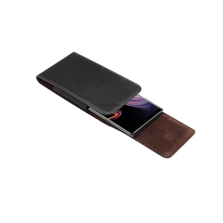 Caixa De Couro Desgaste-resistente Universal Do Malote Do Telefone Do Grampo Da Correia De Couro De 6,3 Polegadas Para O Huawei De Samsung Do Iphone Etc.-9