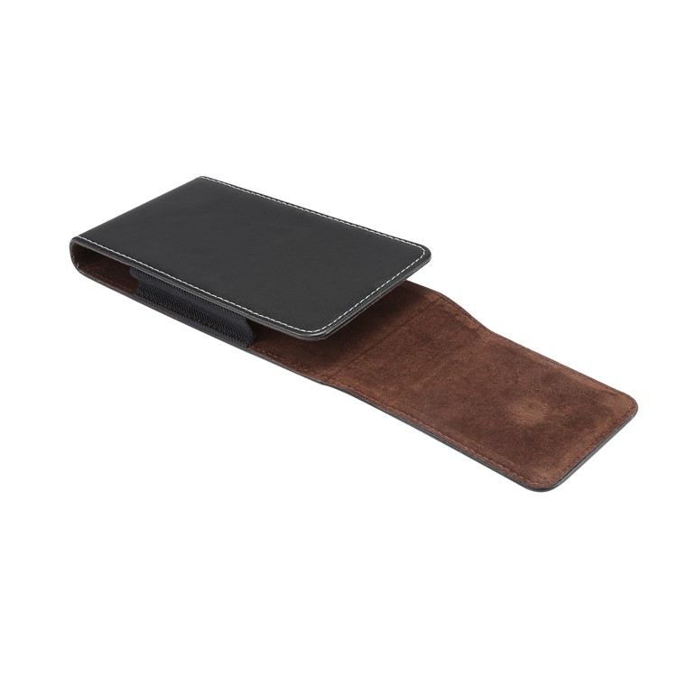 4,7-5,2 Pouces Étui En Cuir De Clip Ceinture Universelle Résistant À L'usure En Cuir Cas Pour Iphone Samsung Huawei Etc.-7