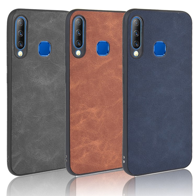 PU Leather Coated TPU Back Phone Casing for Infinix Smart3 Plus X627 - Brown-6