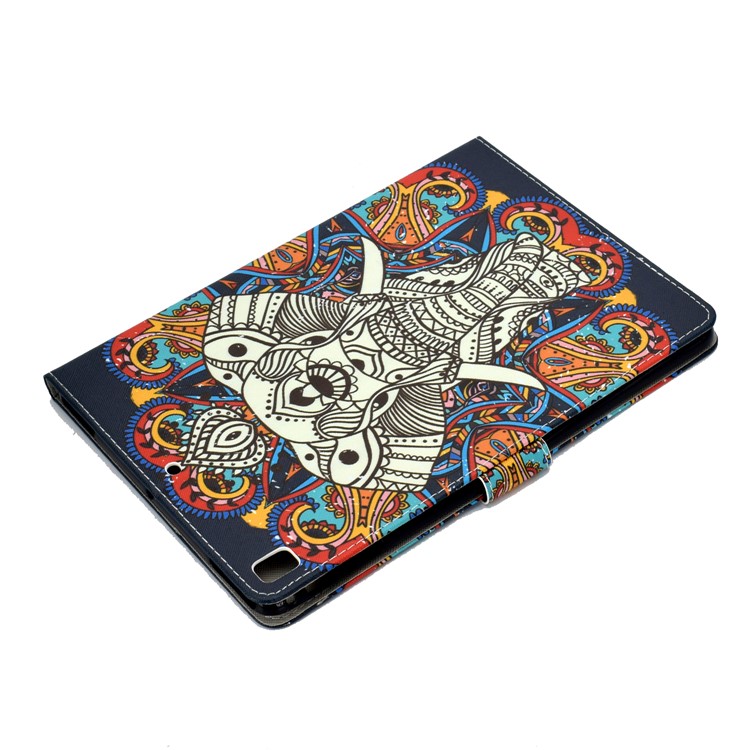 Pattern Leather Tablet Case for iPad Air (2013)/Air 2/Pro 9.7 inch (2016)/9.7-inch (2017)/(2018) - Elephant-9