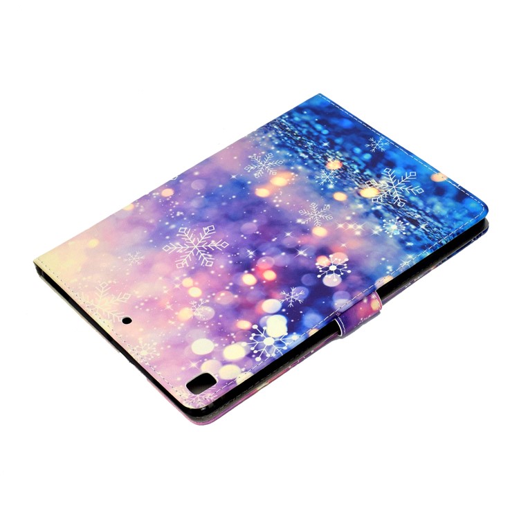 Кожаный Чехол Для Планшета С Рисунком Для Ipad Air (2013 Г.) / Air 2 / Pro 9,7 Дюйма (2016 Г.) / 9,7 Дюймов (2017 Г.) / (2018 Г.) - Свет И Снежинка-6