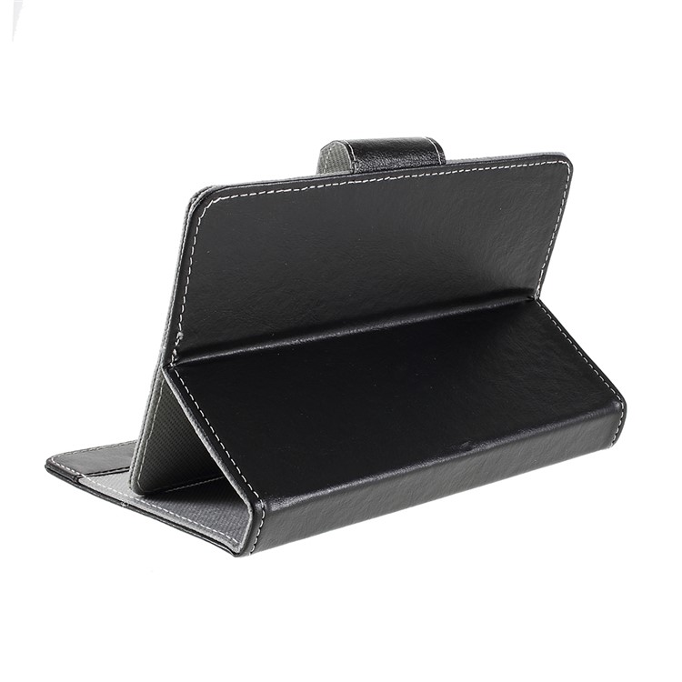 Crazy Horse Texture Leather Universal Tablet Cover for 8-inch Tablets - Black-6