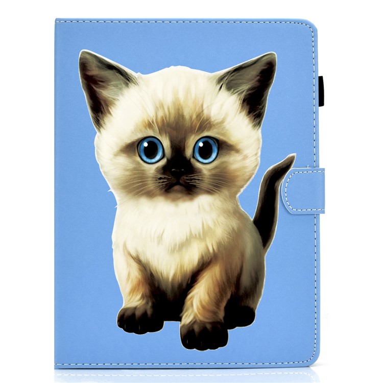 Universal Pattern Printing Leather Tablet Cover Case for 8-inch Tablets - Cute Cat-2