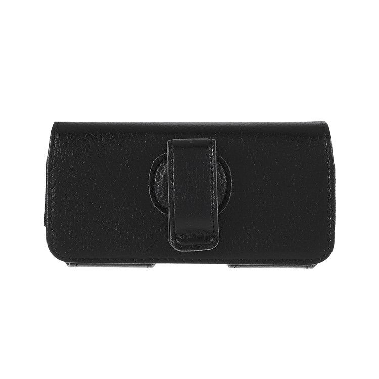 Téléphone Cuir Pochette Téléphone Texture Litchi Cas Clip Universel Sac De Taille Suspendu Pour Les Téléphones Intelligents De 4,7 Pouces-3