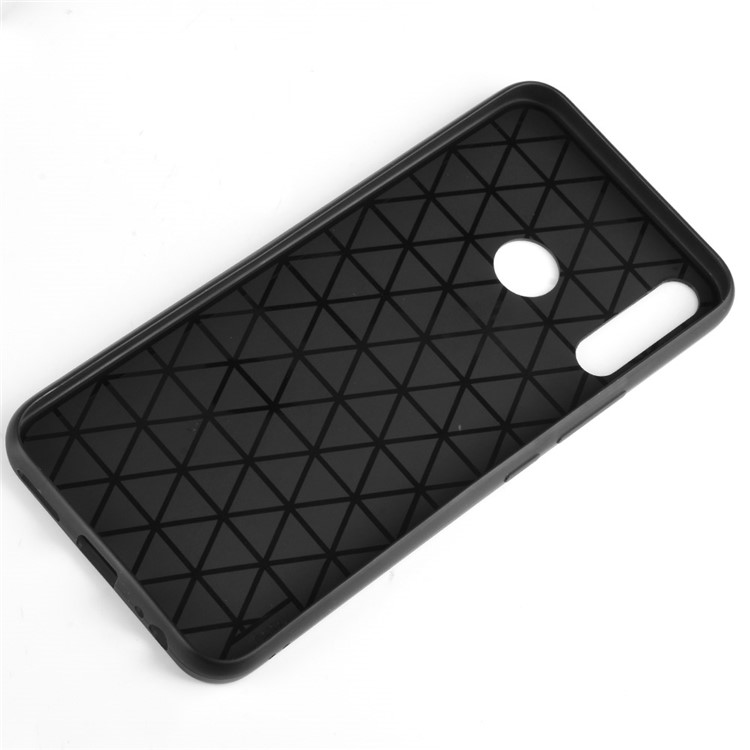 PU Leather Coated TPU + PC Combo Case for Infinix Hot 8 (X650) - Black-4