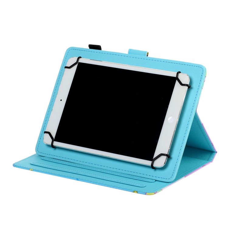 Universal Pattern Printing Leather Tablet Cover Case for 8-inch Tablets - Butterfly-10