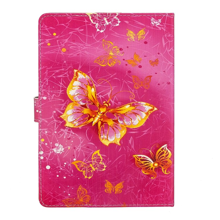 Impressão Padrão Carteira Universal Cobertura Tablet Couro Para PC Tablet De 8 Polegadas - Borboletas-3