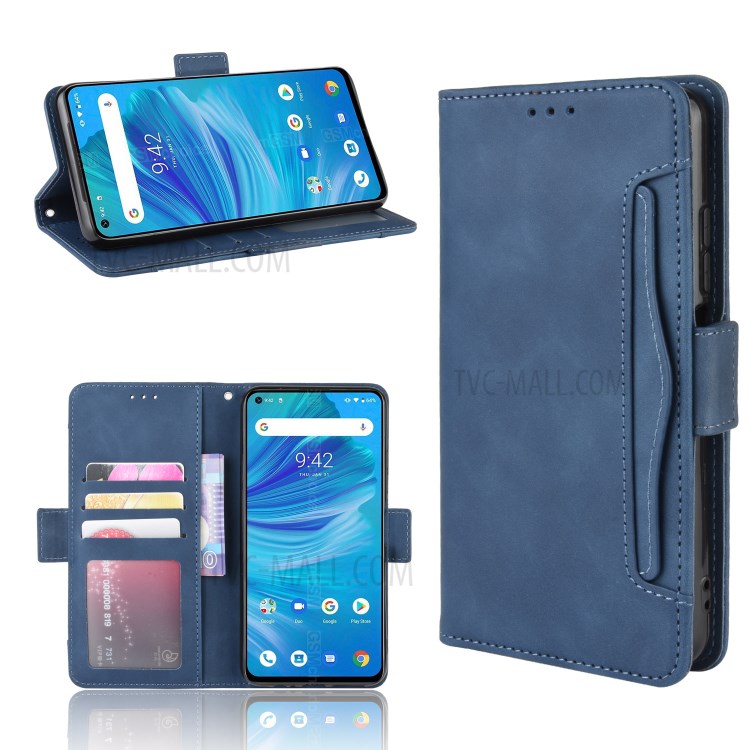 Shop With Wallet Leather Stand Phone Case For Umidigi F2 Blue From China Tvc Mall Com