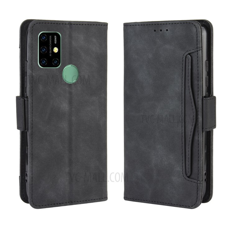 Wallet Leather Stand Case for Umidigi Power 3 - Black-2