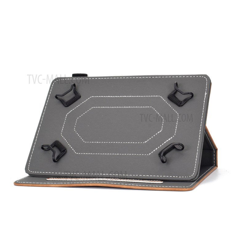 Druckt Elefantenmuster Universal-Leder-Kartenhalterkasten Für 8-Zoll-Tablet-PC - Braun-6