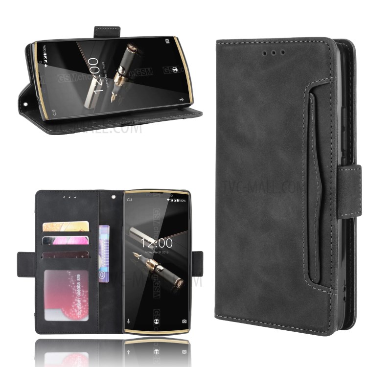 Wallet Leather Stand Case for Oukitel K7/K7 Pro/K7 Power - Black-1