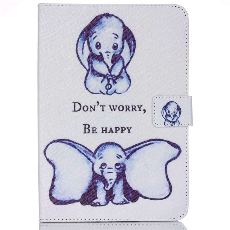 

Protective Leather Case for Samsung Galaxy Tab E 9.6 - Cute Elephants
