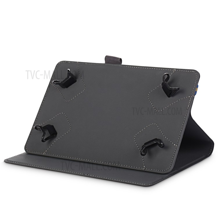 Universal PU Leather Tablet Cover with Stand Case for 7 - 8 Inches Tablet PC - Black-10