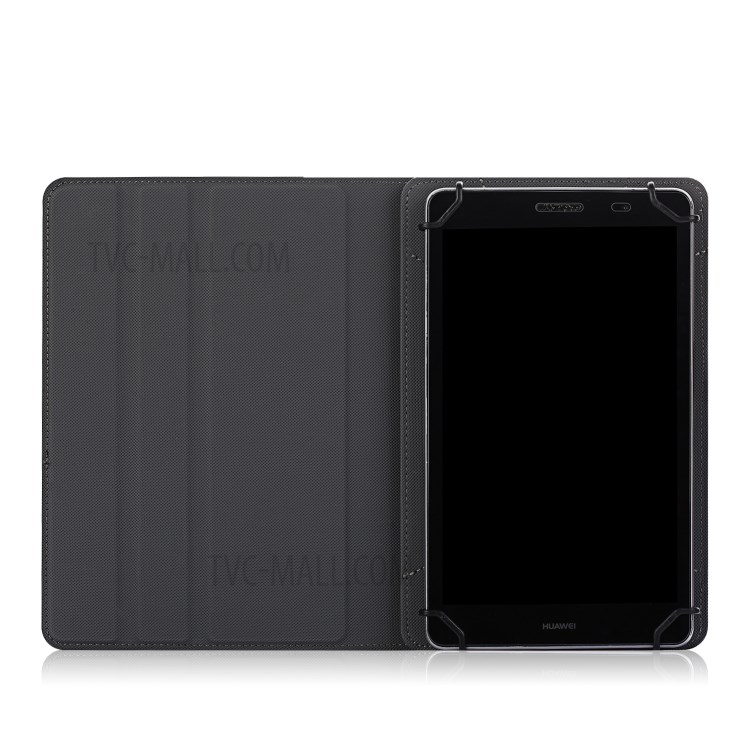 Universal PU Leather Tablet Cover with Stand Case for 7 - 8 Inches Tablet PC - Black-11