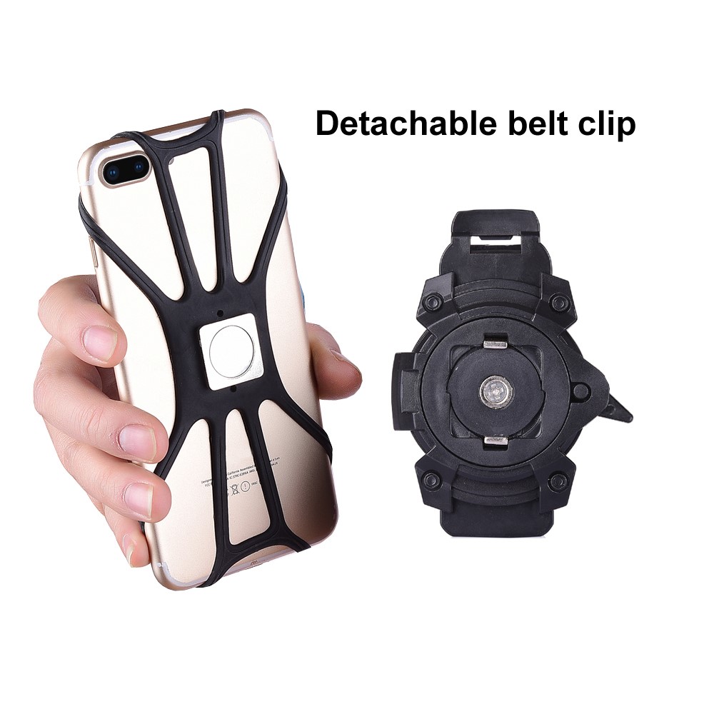 Universal Flexible Octopus Shape Magnetic Phone Shell + Belt Clip-6