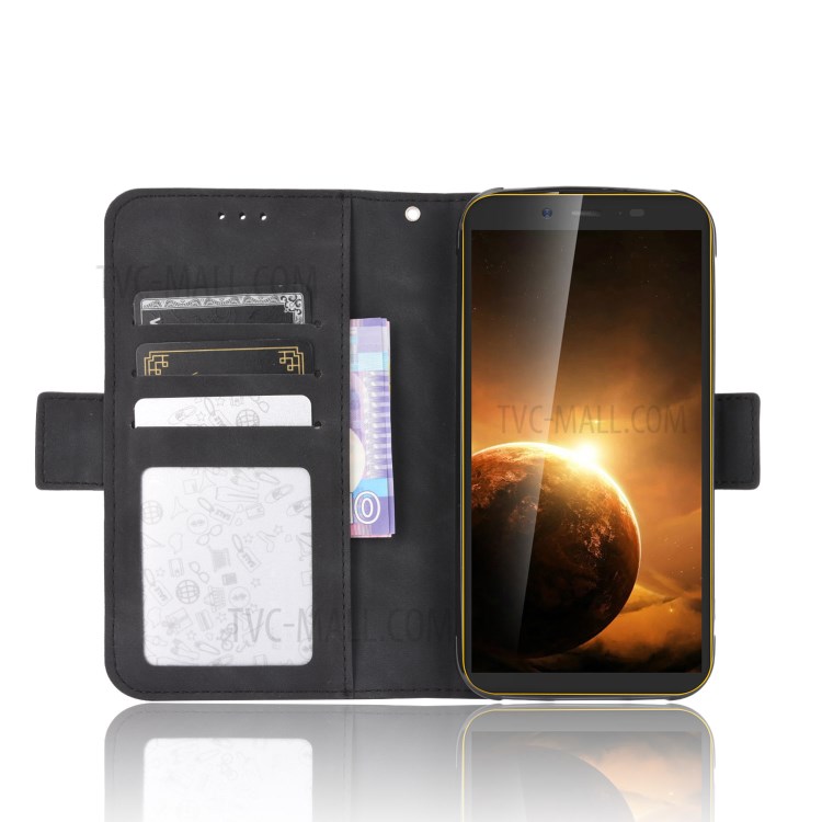 Wallet Leather Stand Case for Blackview BV5500/BV5500 Pro/BV5500 Plus - Black-6