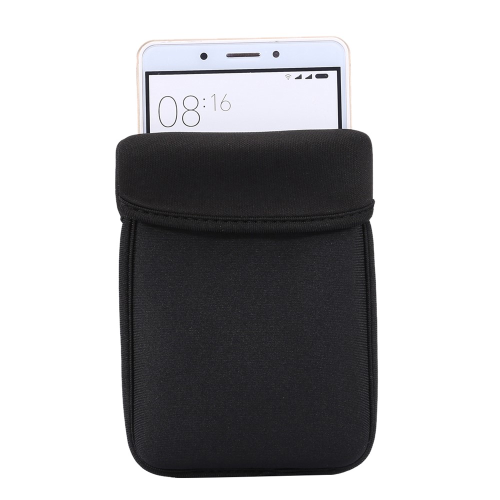 Universal Neoprene Fabric Pouch Bag Case for 6.4-7.2 inches Smartphones-4