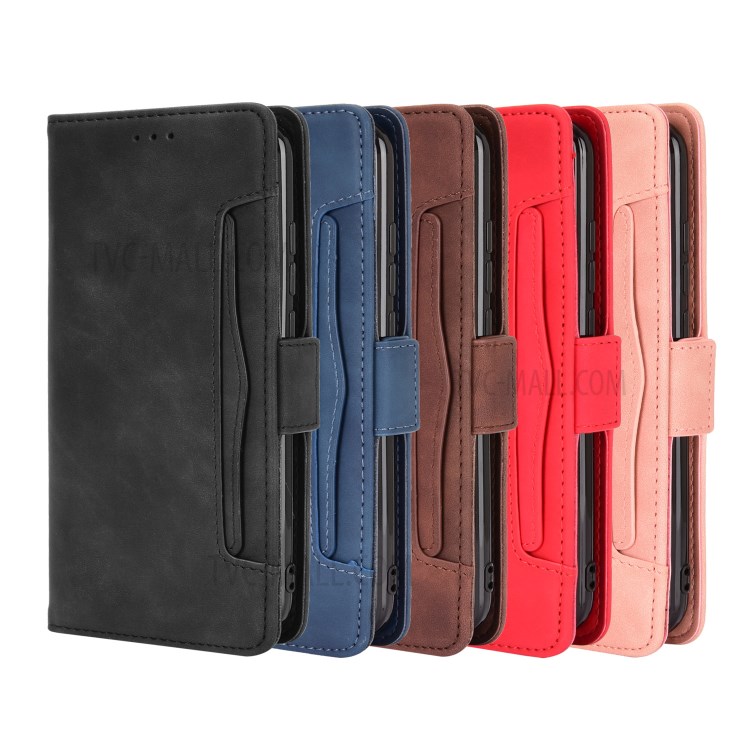 Wallet Stand Flip Leather Protective Case for Ulefone Note 9P - Black-11