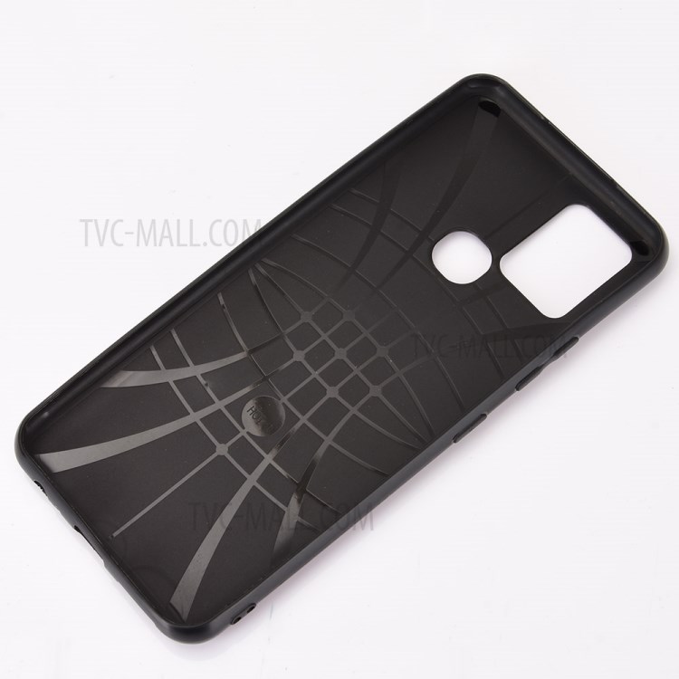 PU Leather Coated PC + TPU Combo Mobile Phone Case for Infinix Hot 10 - Black-6