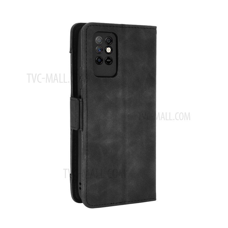 For Infinix Note 8i/X683 Multiple Card Slots Smartphone Protective Cover Stand Leather Case - Black-5