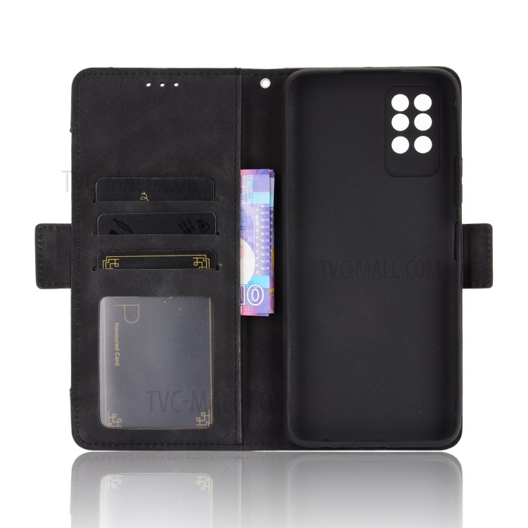 For Infinix Note 8i/X683 Multiple Card Slots Smartphone Protective Cover Stand Leather Case - Black-6