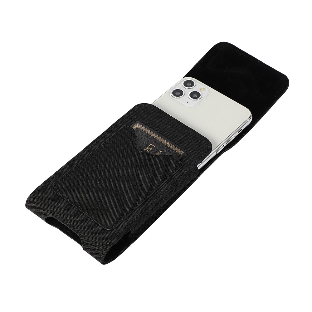 AH-6 PU Leather Mobile Phone Storage Bag Case Pouches Bags, Inner Size 17x8.7cm-7