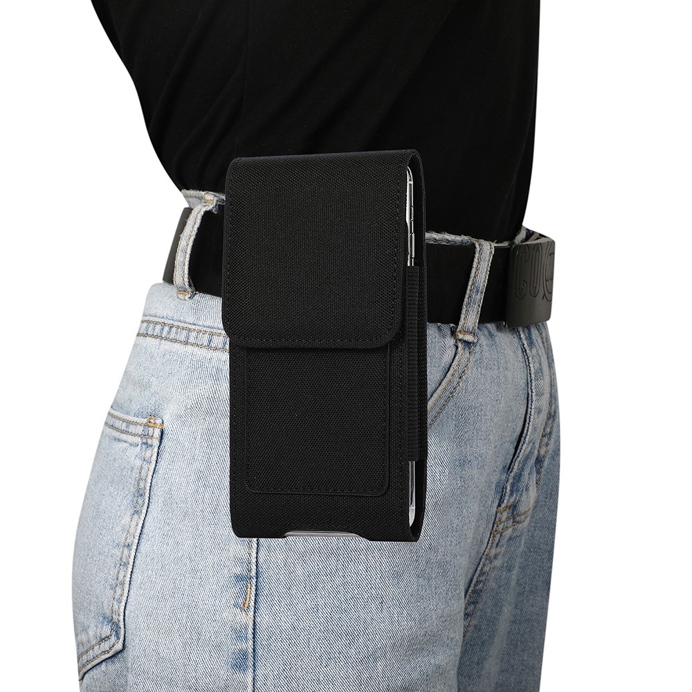 AH-6 PU Leather Mobile Phone Storage Bag Case Pouches Bags, Inner Size 17x8.7cm-9